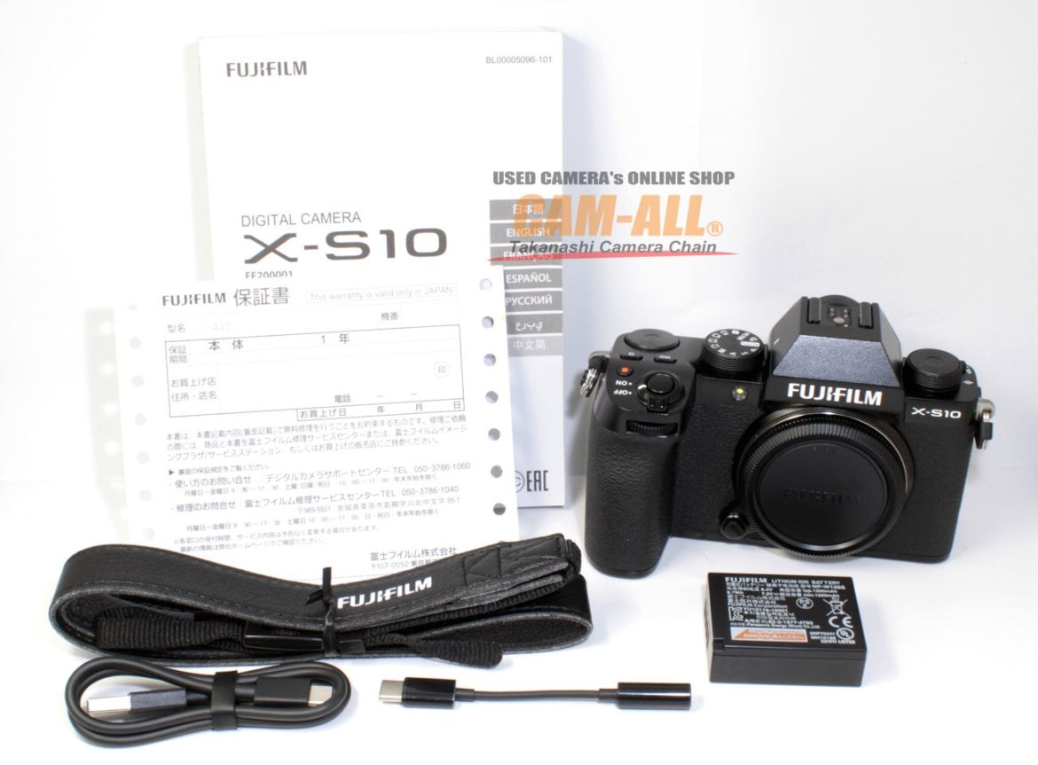 【未使用新品】X-S10 ボディ 中古 フジフイルム X-S10 ボディ