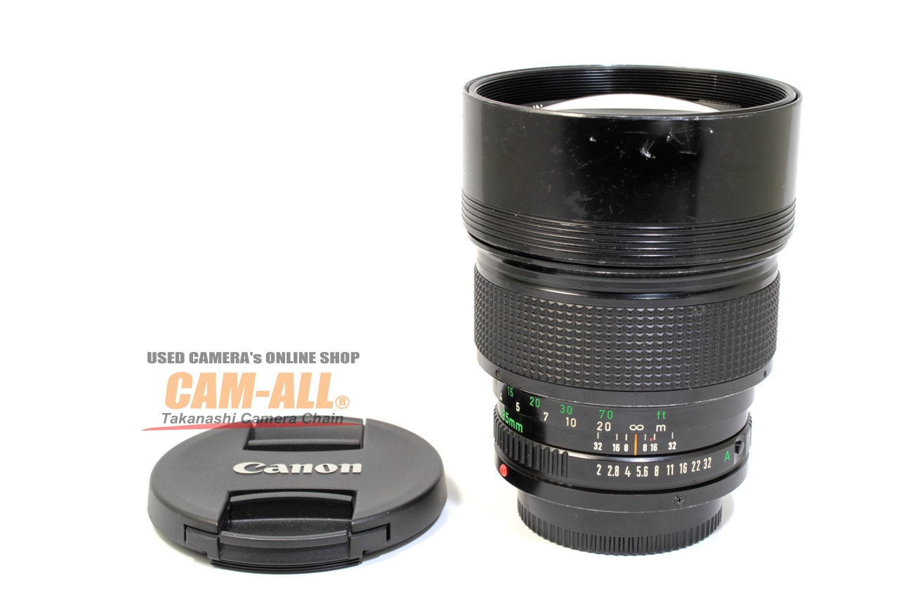 中古 キヤノン NFD 135mm F2 FDマウントレンズ