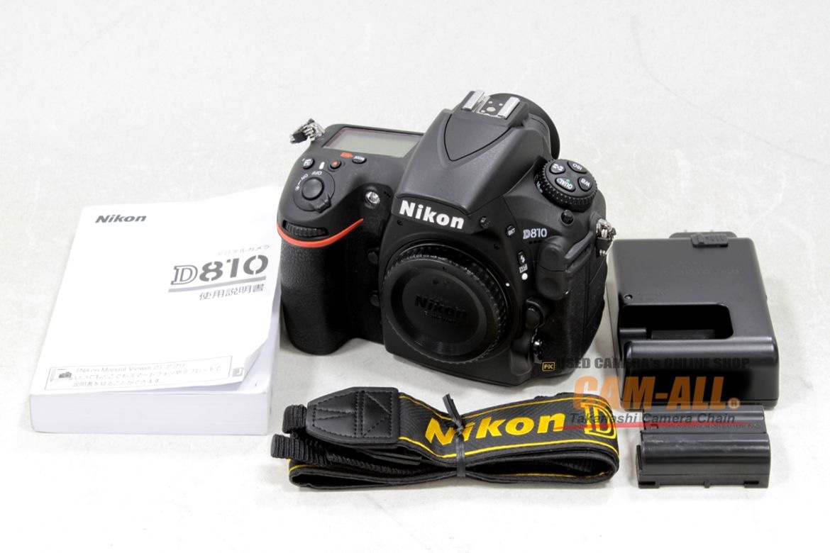 中古 ニコン D810 ボディ(現状品)