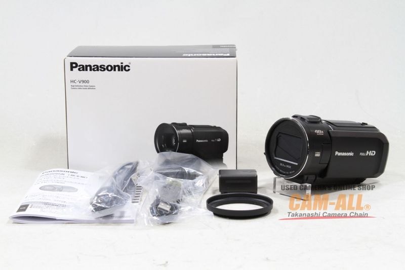 ��š��ѥʥ��˥å��������ǥ�����ӥǥ������ HC-V900�֥�å�  ���������١�AA�ʶ˾���)