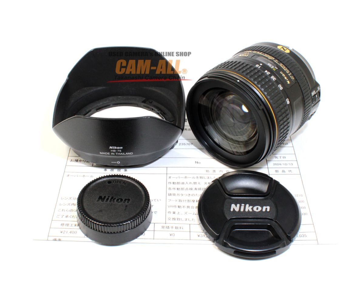中古 ニコン AF-S DX16-80mm F2.8-4E VR Fマウント DXフォーマット