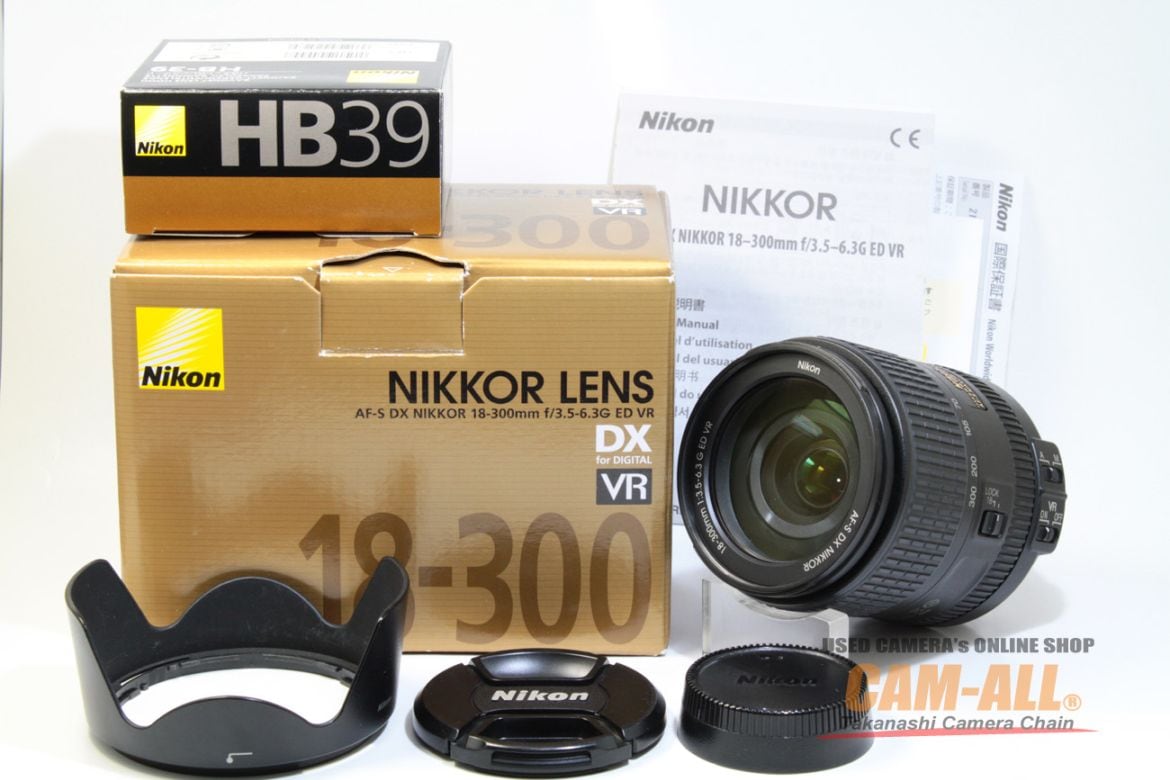 中古 ニコン AF-S DX 18-300mm F3.5-6.3G VR