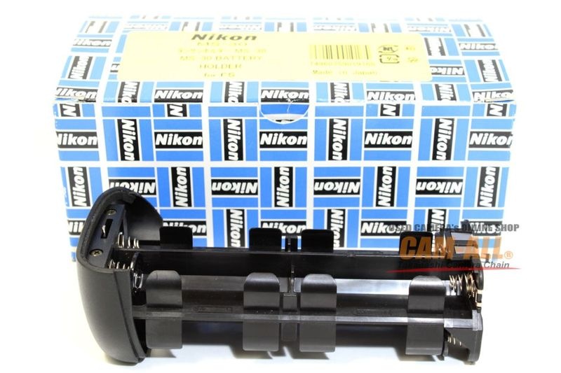 中古 ニコン F5用単三電池ホルダー MS-30 程度：AB+（良品プラス)
