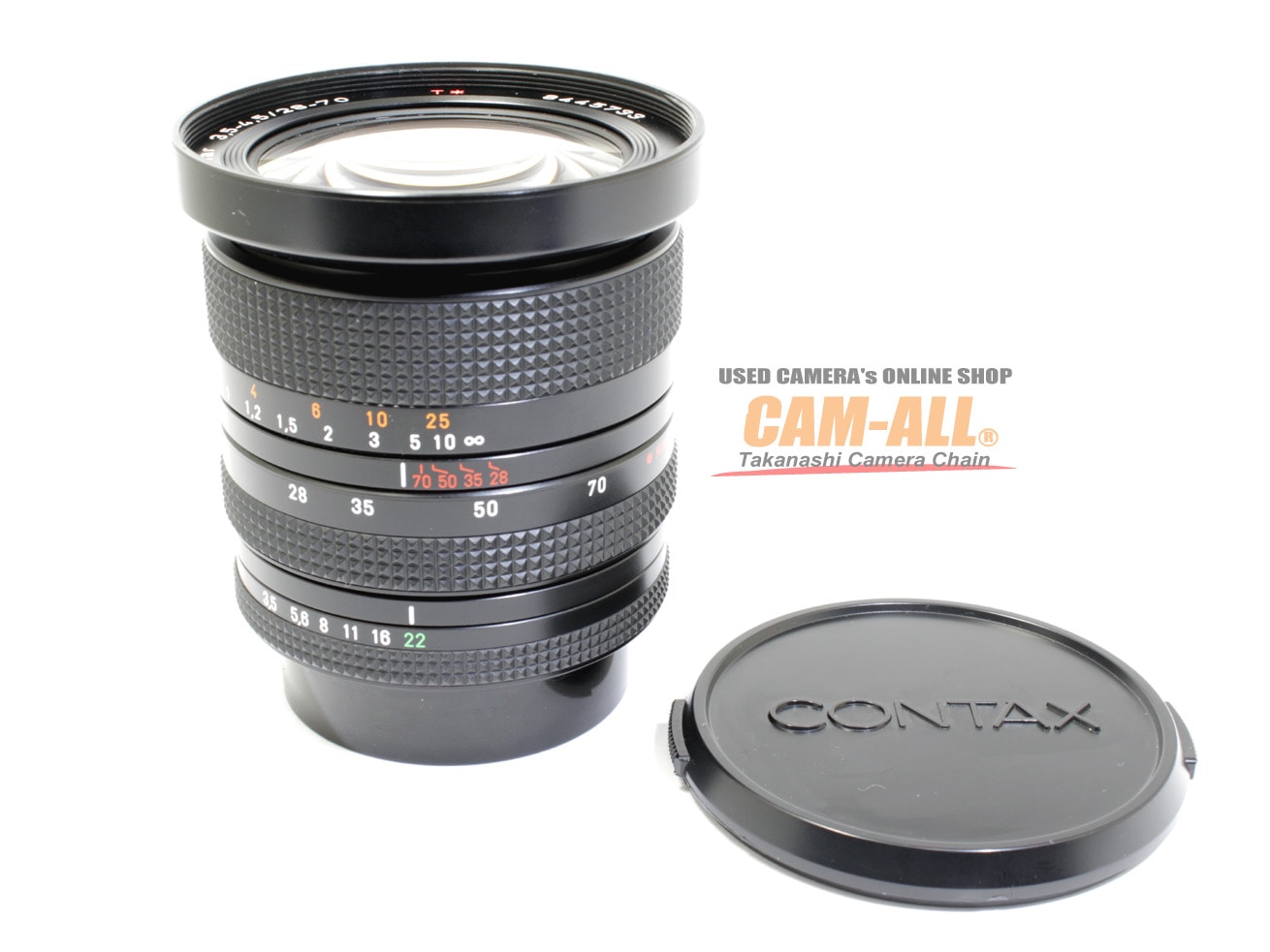 中古 コンタックス バリオ・ゾナー28-70mm F3.5-4.5 MM J