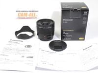 ��š��ѥʥ��˥å��������饤��DG���ߥ�å���9mm F1.7 ASPH���������١�A- (����)