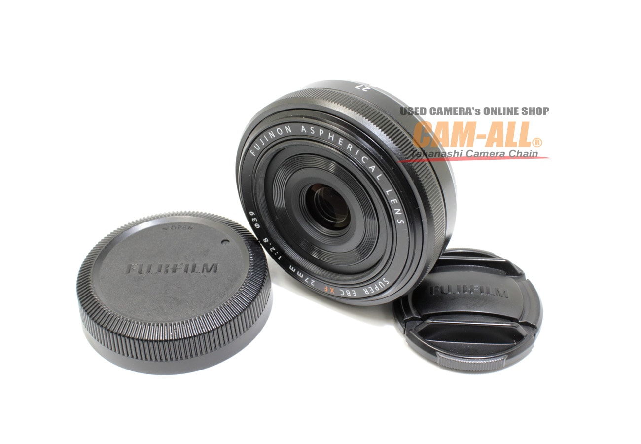 中古 フジフイルム XF27mm F2.8 Xマウントレンズ