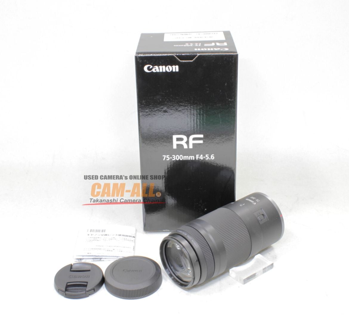 CANON EOS RF75-300mm、F4-5.6（中古） 中古 キヤノン RF75-300mm F4-5.6 RFマウントレンズ