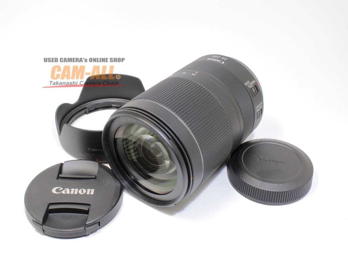 中古 キヤノン RF24-240mm F4-6.3 IS USM