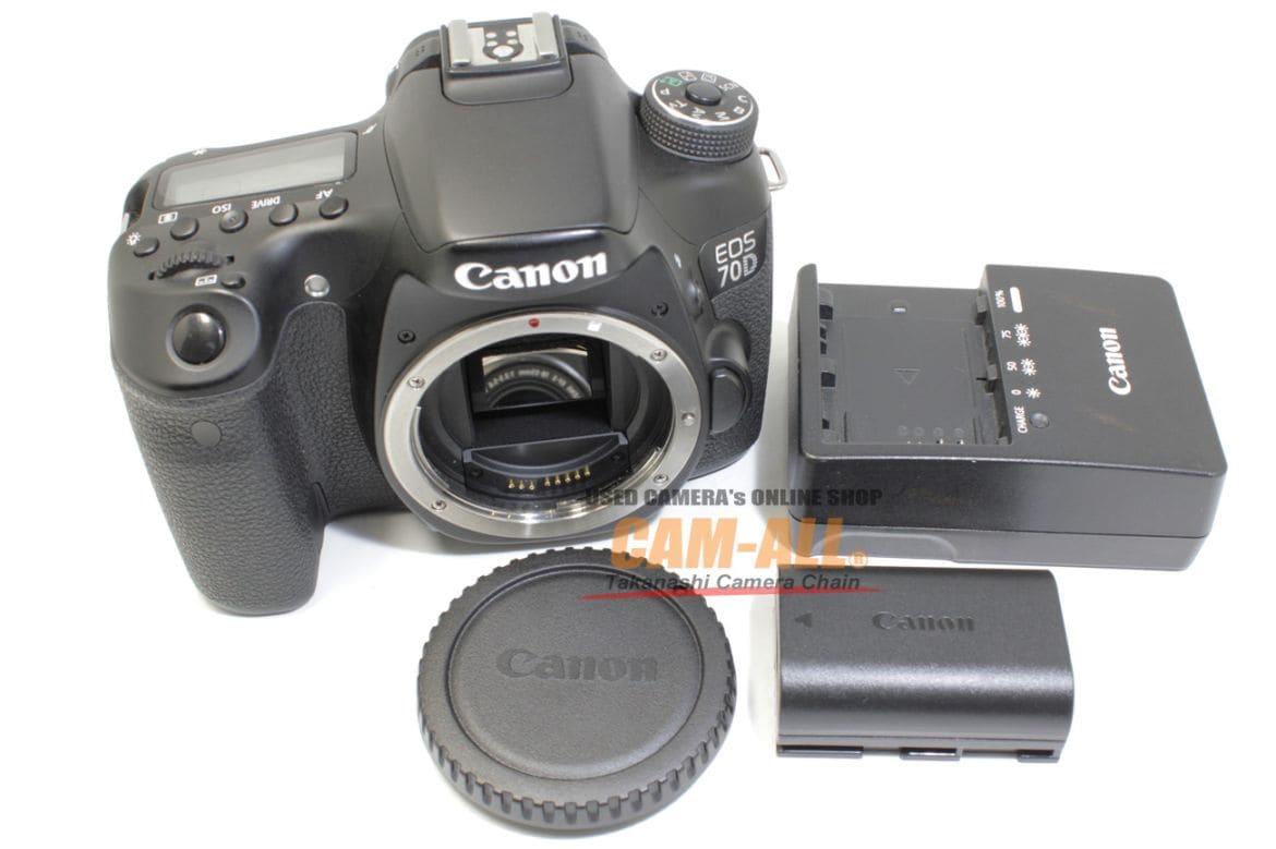 中古 キヤノン EOS-70Dボディ デジタル一眼レフ