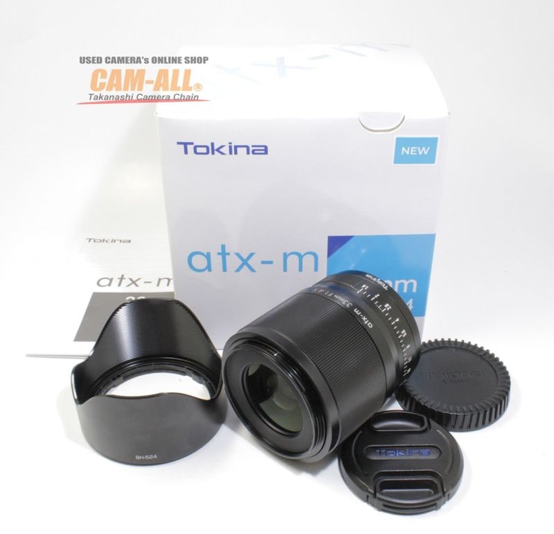 中古 トキナー atx-m 33mm F1.4（フジフイルムXマウント用）