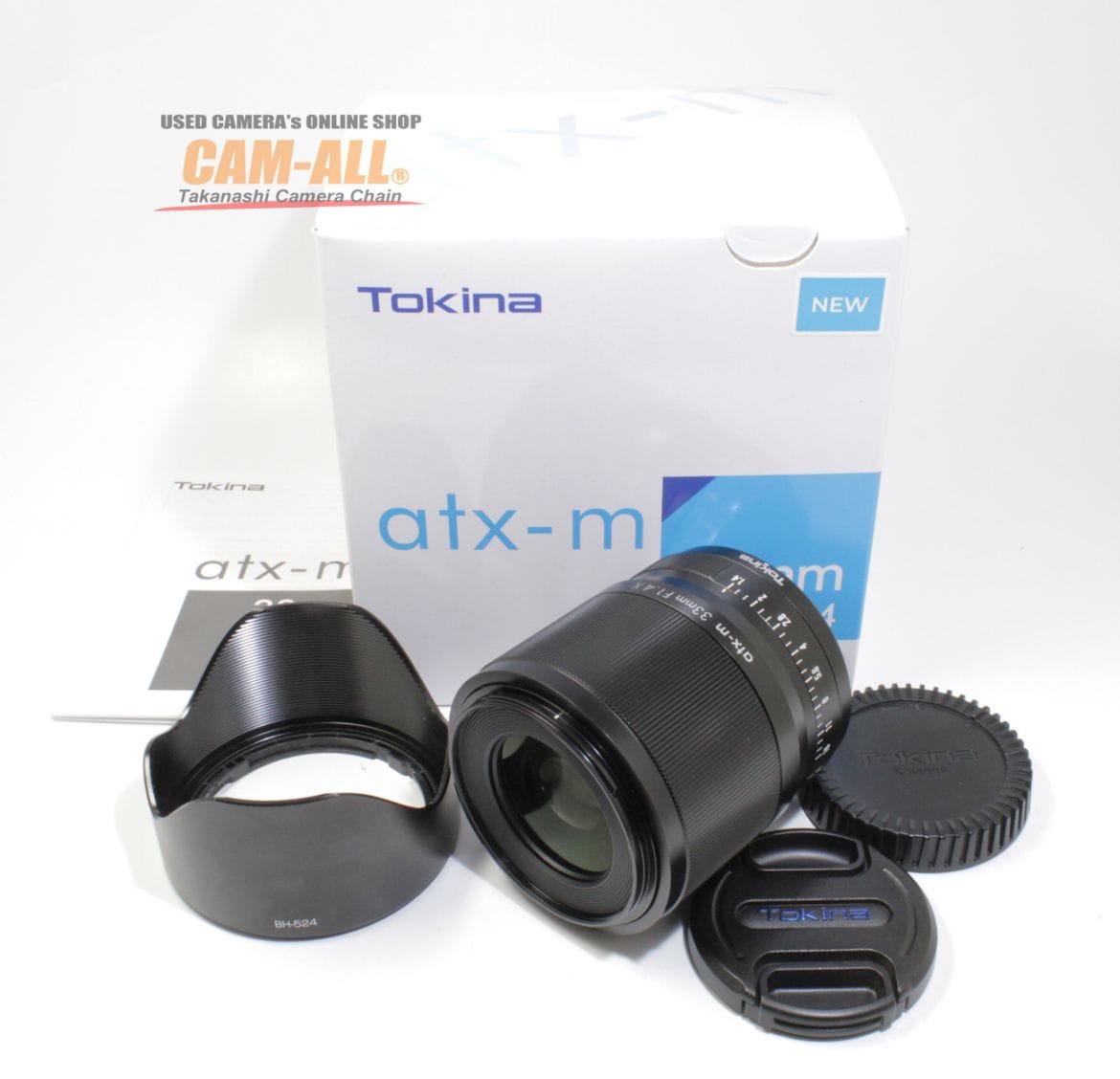 中古 トキナー atx-m 33mm F1.4（フジフイルムXマウント用）