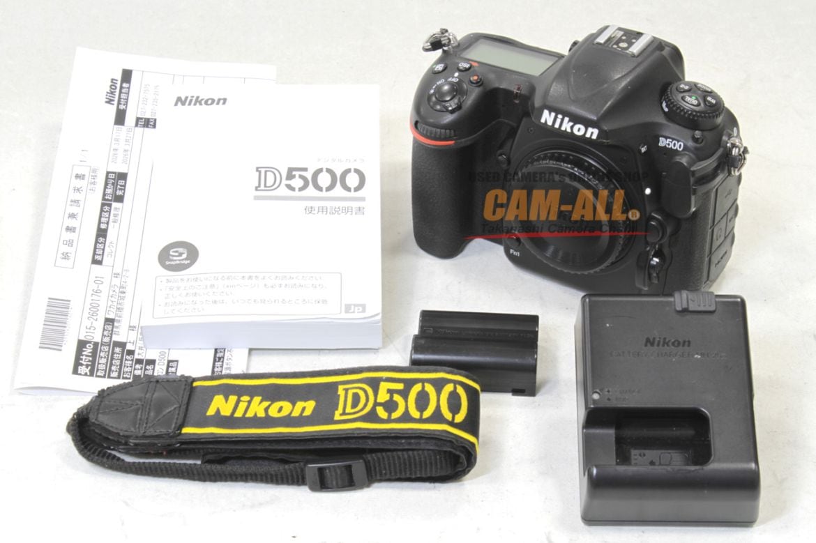 Nikon D500ボディ デジタル一眼レフカメラ 中古 ニコン（Nikon） Nikon D500 ボディ カメラ レンズ 一眼レフ 中古