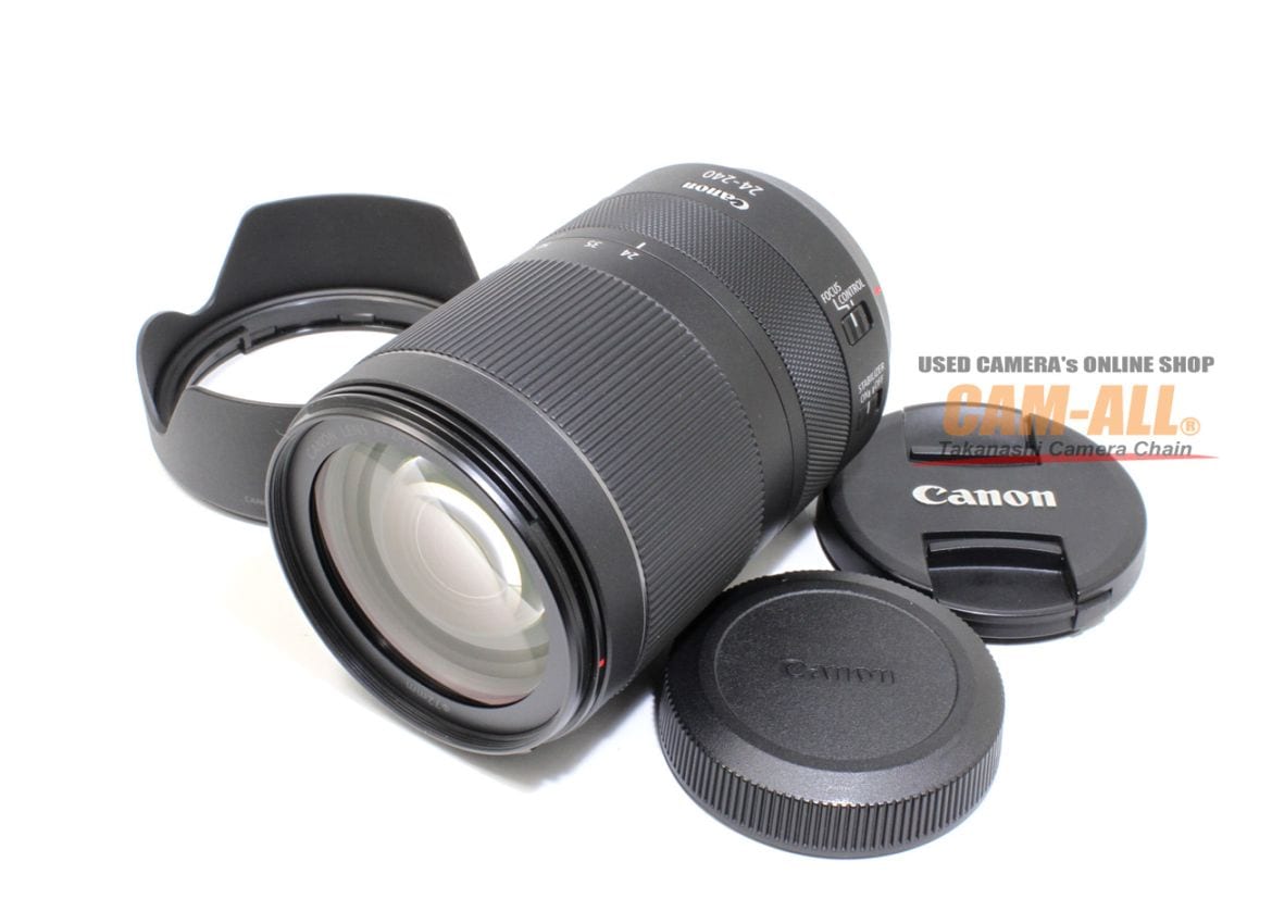 中古 キヤノン RF24-240mm F4-6.3 IS USM 程度：AB+（良品プラス）