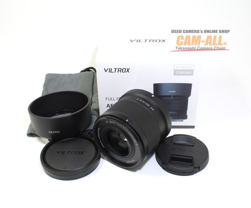 中古 VILTROX AF50mm F2 Z (ニコンZマウント用)