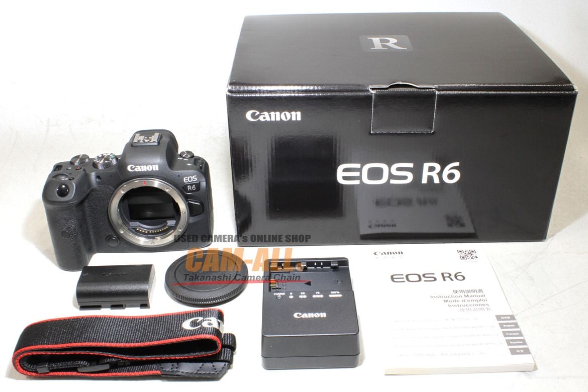 中古 キヤノン EOS-R6ボディ 程度：AB+（良品プラス）