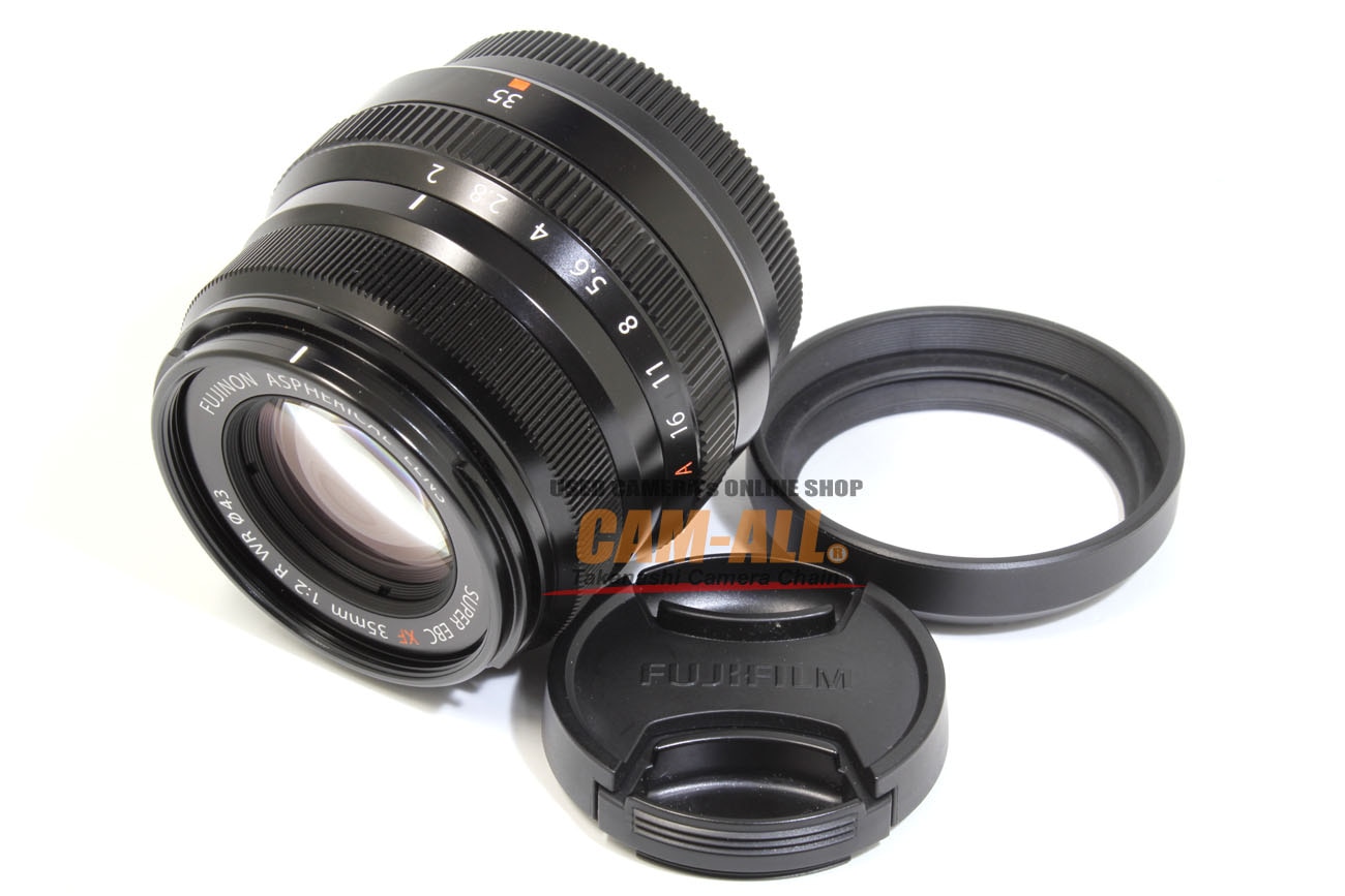 新同品》FUJIFILM フジノン XF35mm F2 R WR 中古 フジフイルム XF35mm F2 R