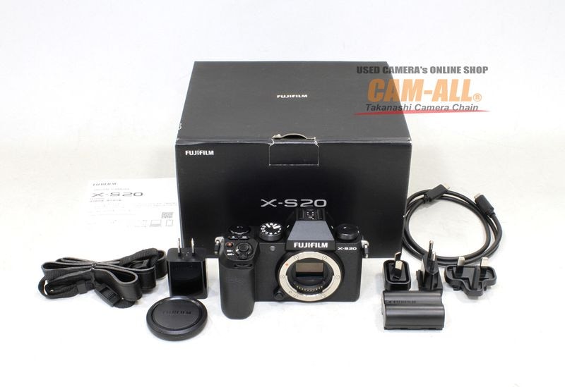 【最終値下げ】FUJIFILM X-S20 ボディ【美品】 中古 フジフイルム X-S20ボディ ミラーレス一眼