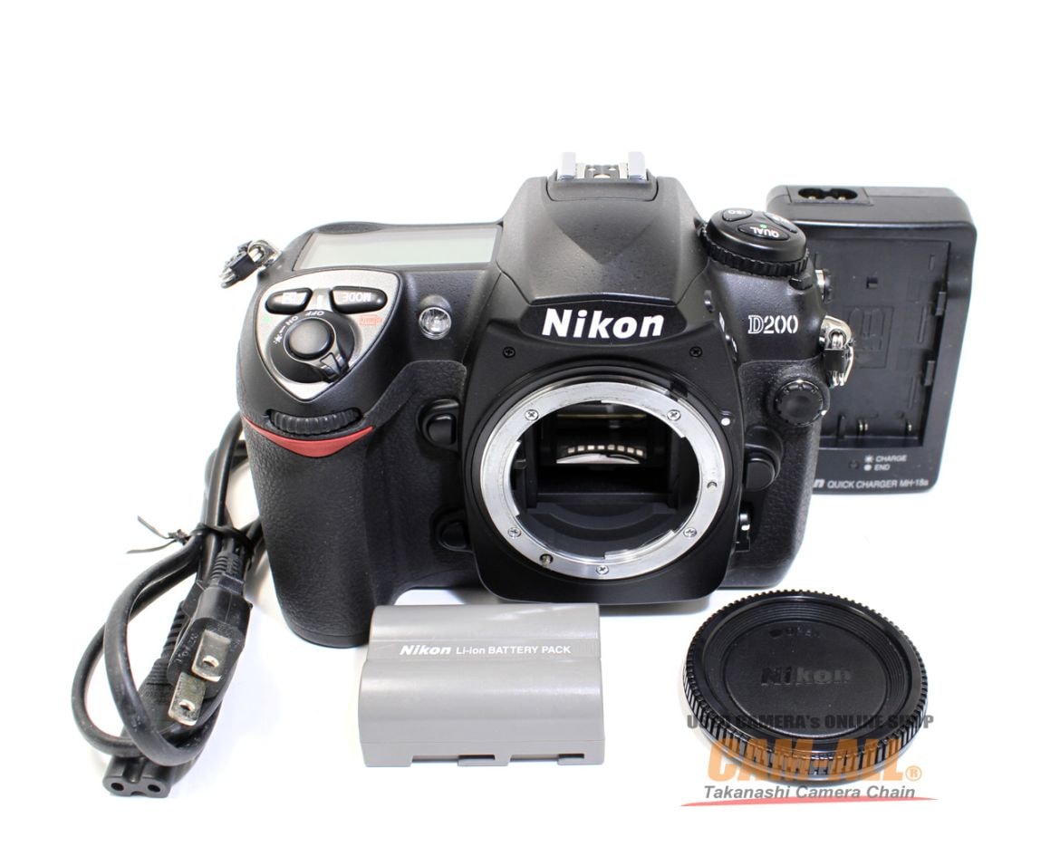美品☆ Nikon 二コン D200 ボディ 元箱付き！ Nikon 【公式通販】