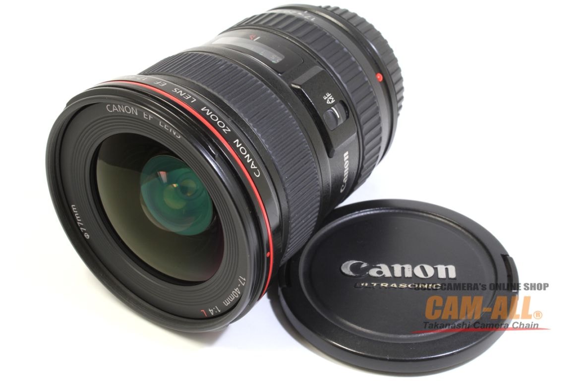 中古 キヤノン EF17-40mm F4L USM