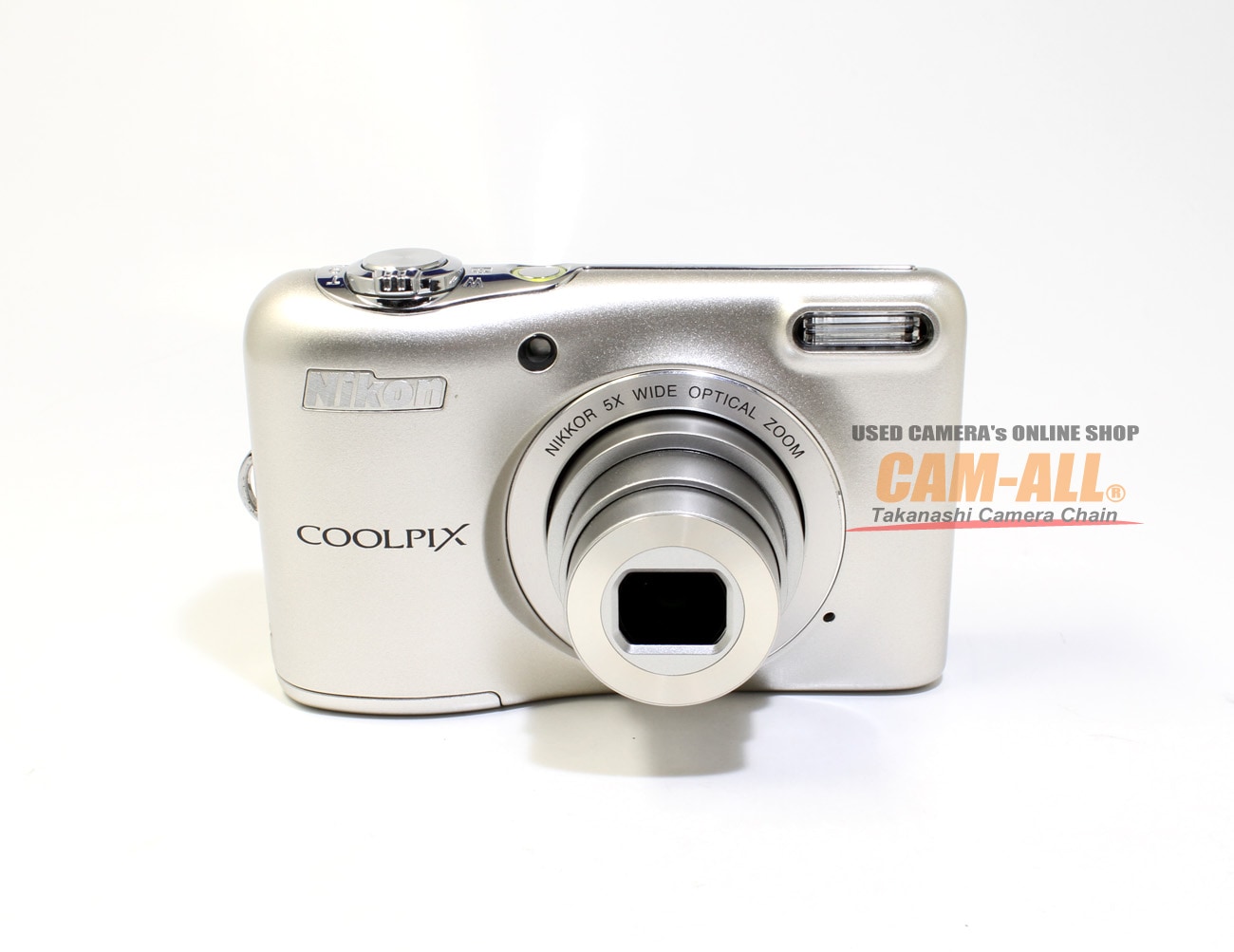 COOLPIX L32 Nikon シルバー デジタルカメラ 20.1MP - ニコン