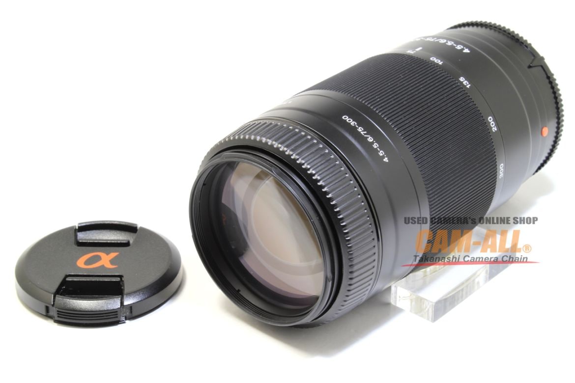 ❤即購入1000円OFF❤美品❤ ソニー 75-300mm 望遠レンズ αA カメラ 良品 SONY ソニー AF 75-300mm F4.5-5.6
