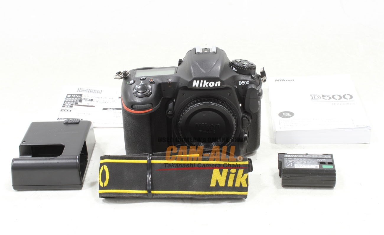 Nikon D500ボディ デジタル一眼レフカメラ 中古 中古 ニコン D500ボディ デジタル一眼レフ