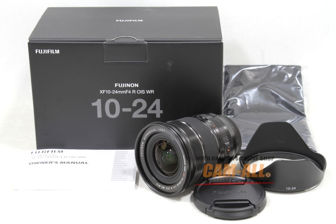 中古 フジフイルム XF10-24mm F4R OIS WR Xマウント用レンズ