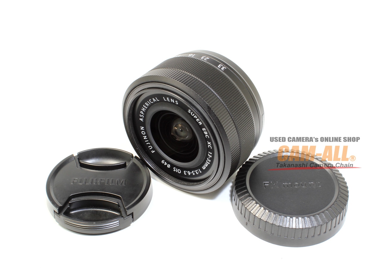 中古 フジフイルム XC13-33mm F3.5-6.3 OIS Xマウントレンズ