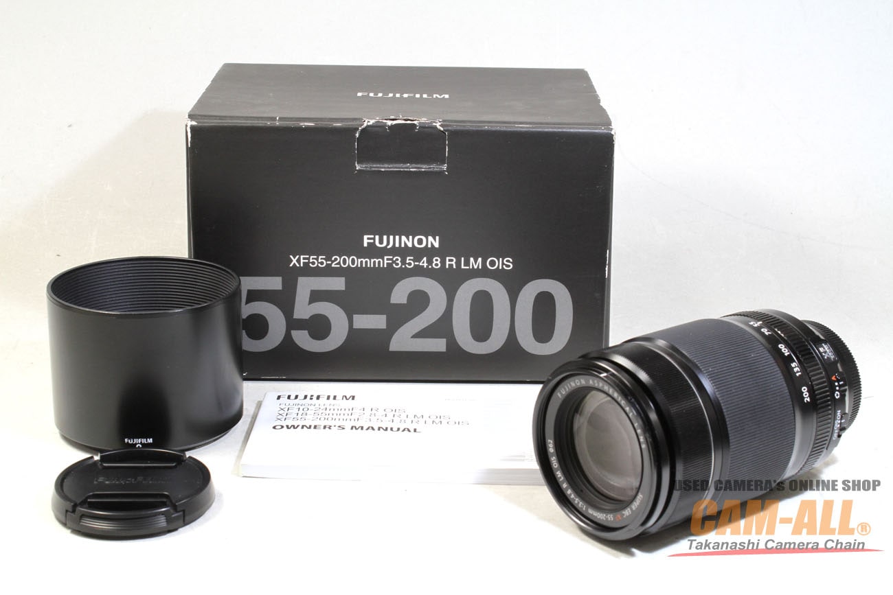 中古 フジフイルム XF55-200mm F3.5-4.8 R LM OIS 程度：AB (良品)