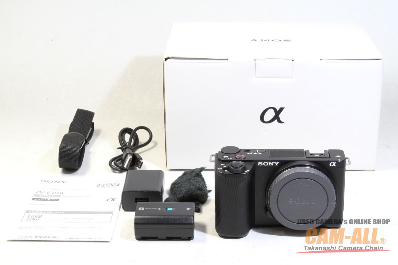 中古 ソニー ZV-E10IIボディ 程度：AB+ (良品プラス)