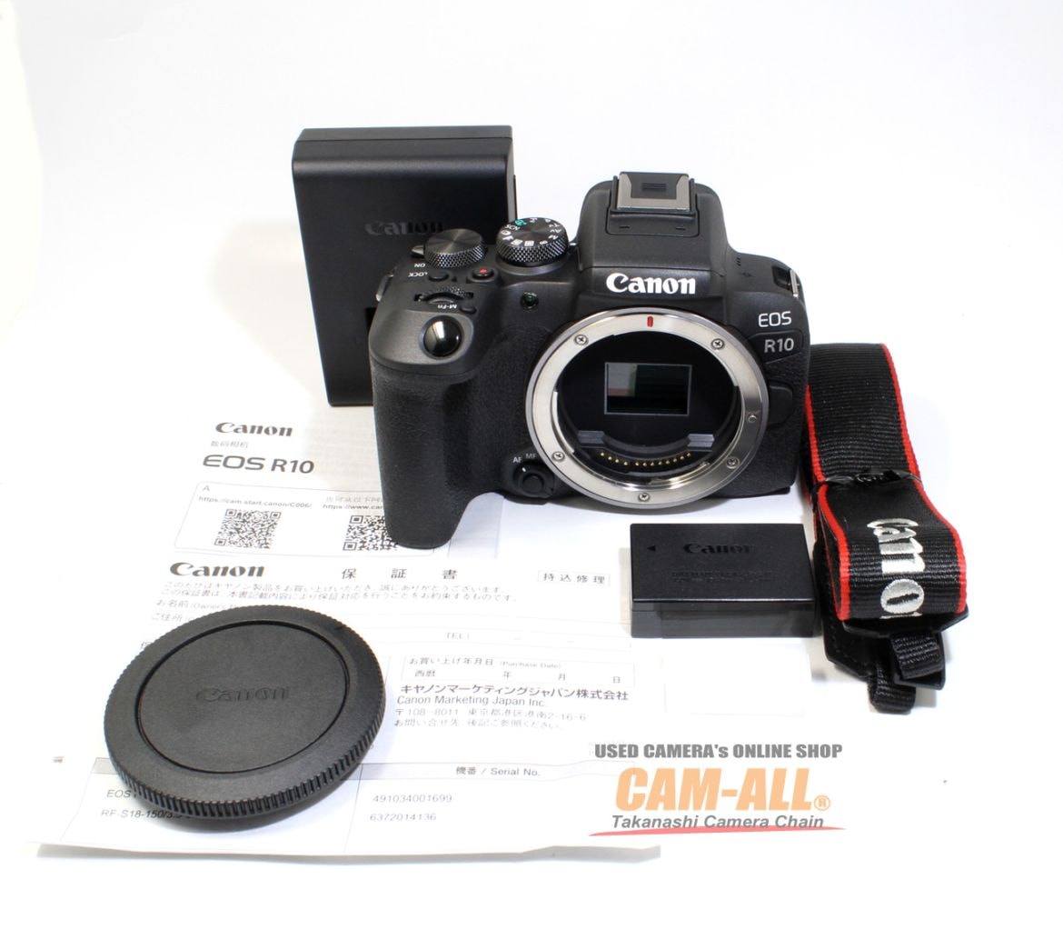中古 キヤノン EOS-R10ボディ 程度：A（新同品)