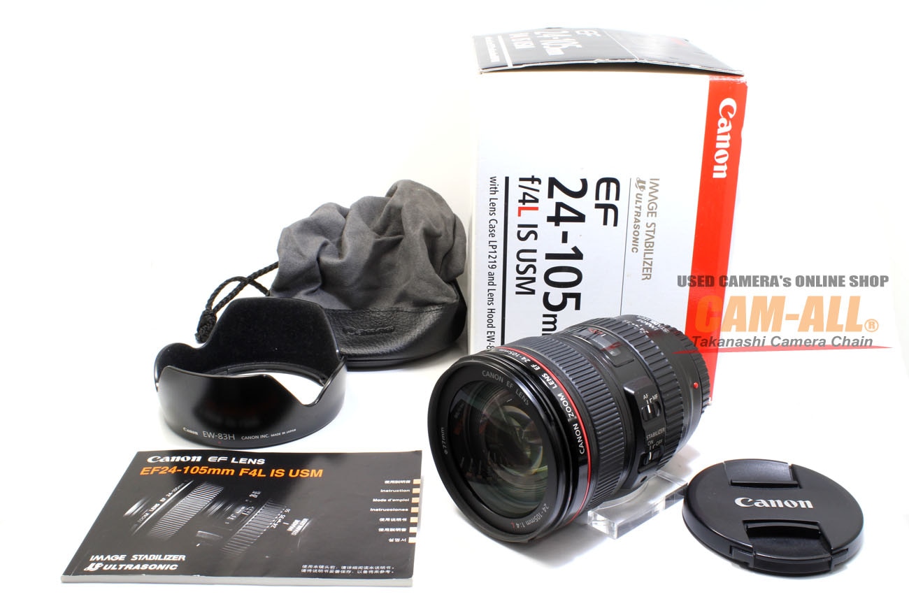 IS Canon USM F4L EF24-105mm EF 24-105mm キヤノン L II 標準ズーム