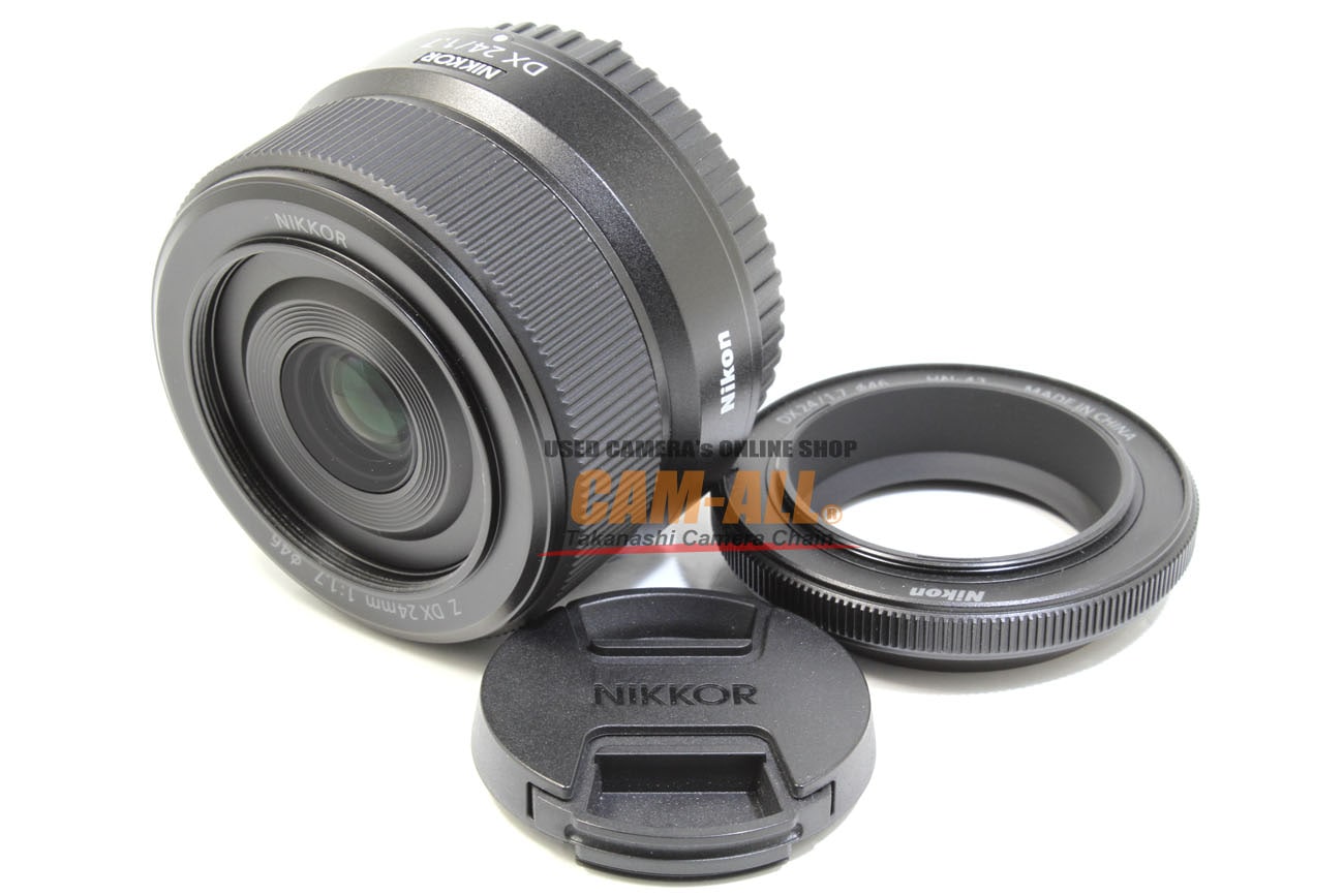 中古 ニコン Z DX 24mm F1.7 程度：AB+（良品プラス)