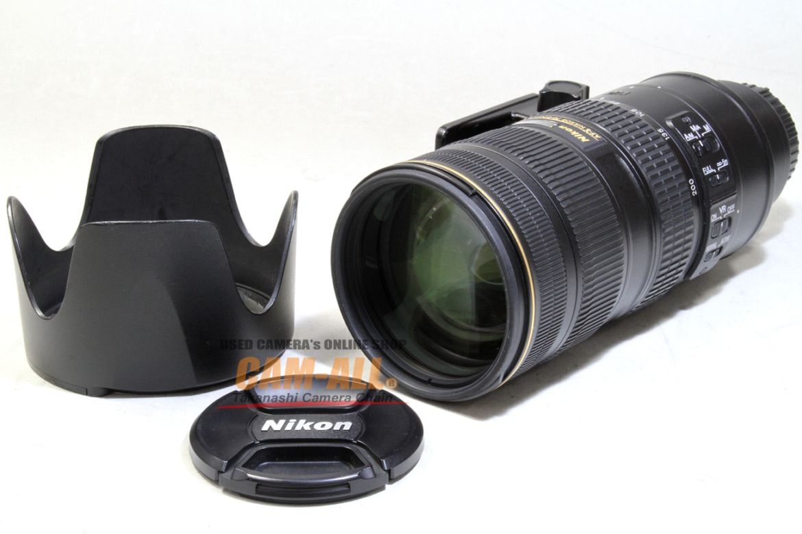 中古 ニコン AF-S 70-200mm F2.8G II ED VR(現状品) 程度：AB- (良品