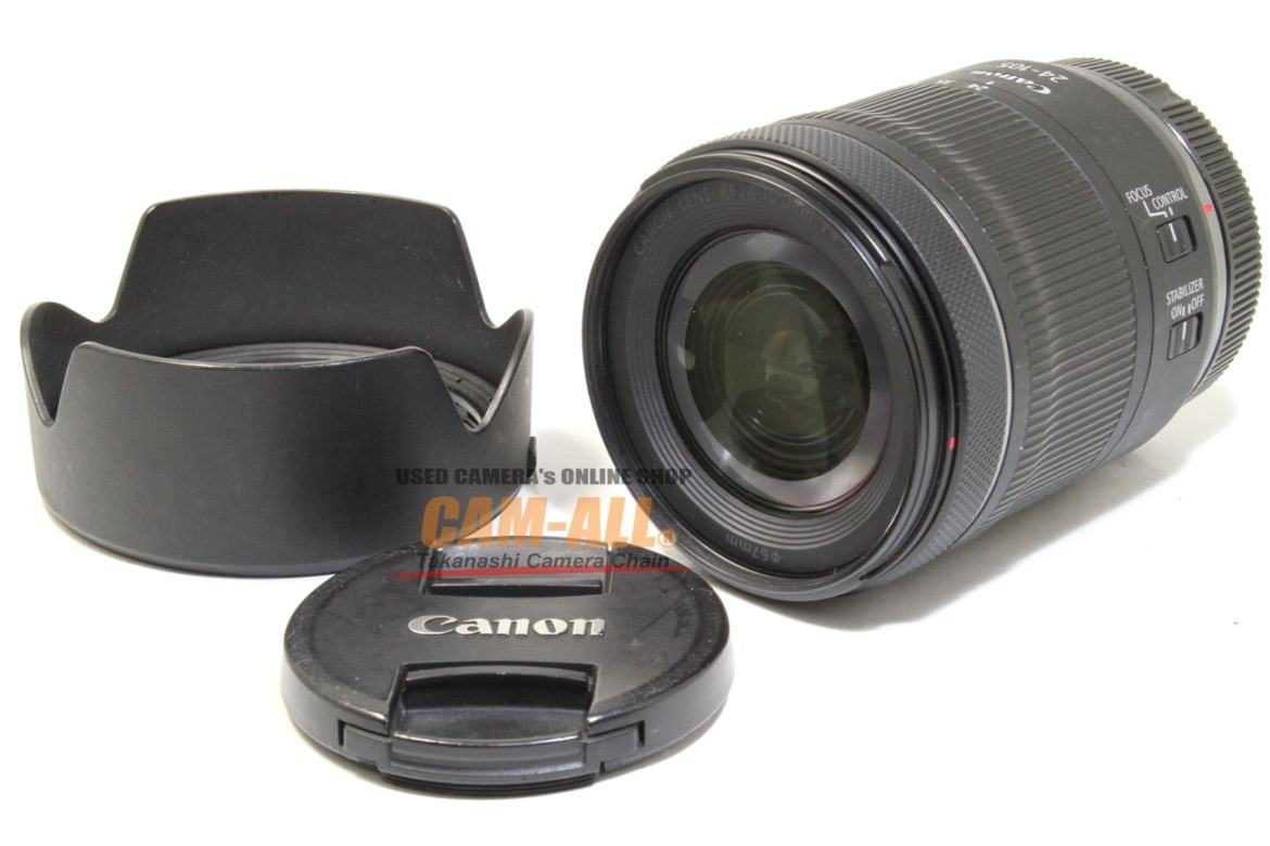 中古 キヤノン RF24-105mm F4-7.1 IS STM 程度：B（並品)