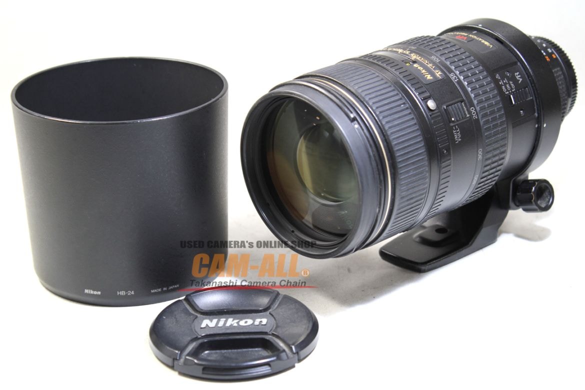 中古 ニコン AF VR80-400mm F4.5-5.6D ED（現状品） Fマウントレンズ