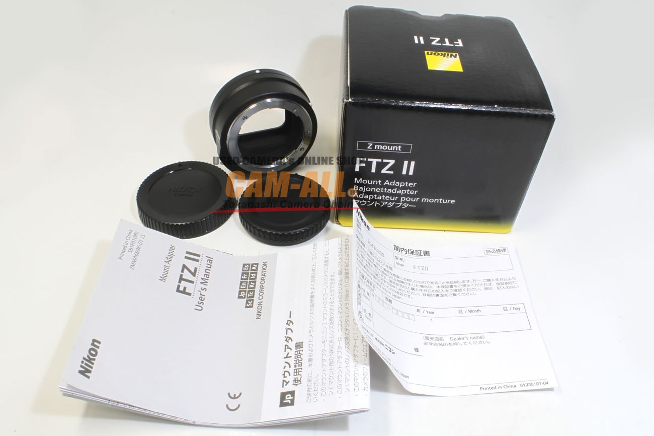 中古 ニコン マウントアダプターFTZII