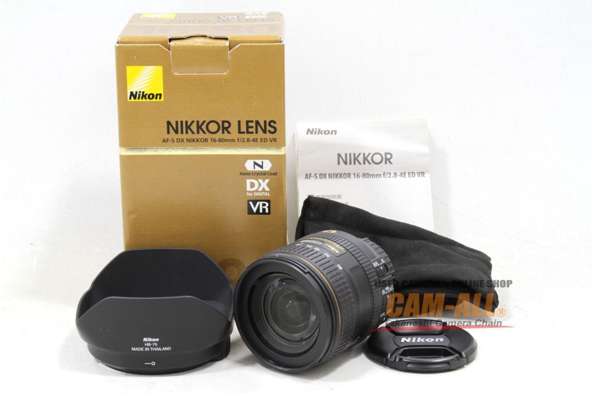 ニコン NIKON AF-S 16-80mm f2.8-4E ED VR 標準ズームレンズ 完動