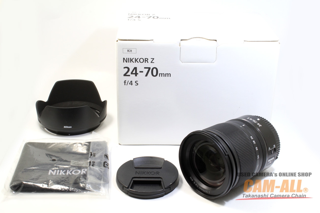 中古 ニコン NIKKOR Z24-70mm F4S 程度：AB（良品）