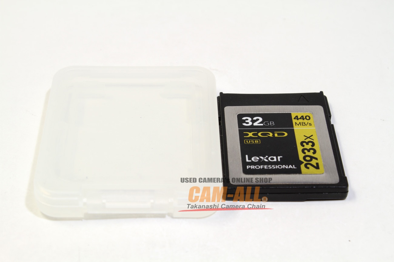 WS SD古賀 3枚 中古 レキサー XQDカード 32GB 2933X 程度：AB+（良品プラス）