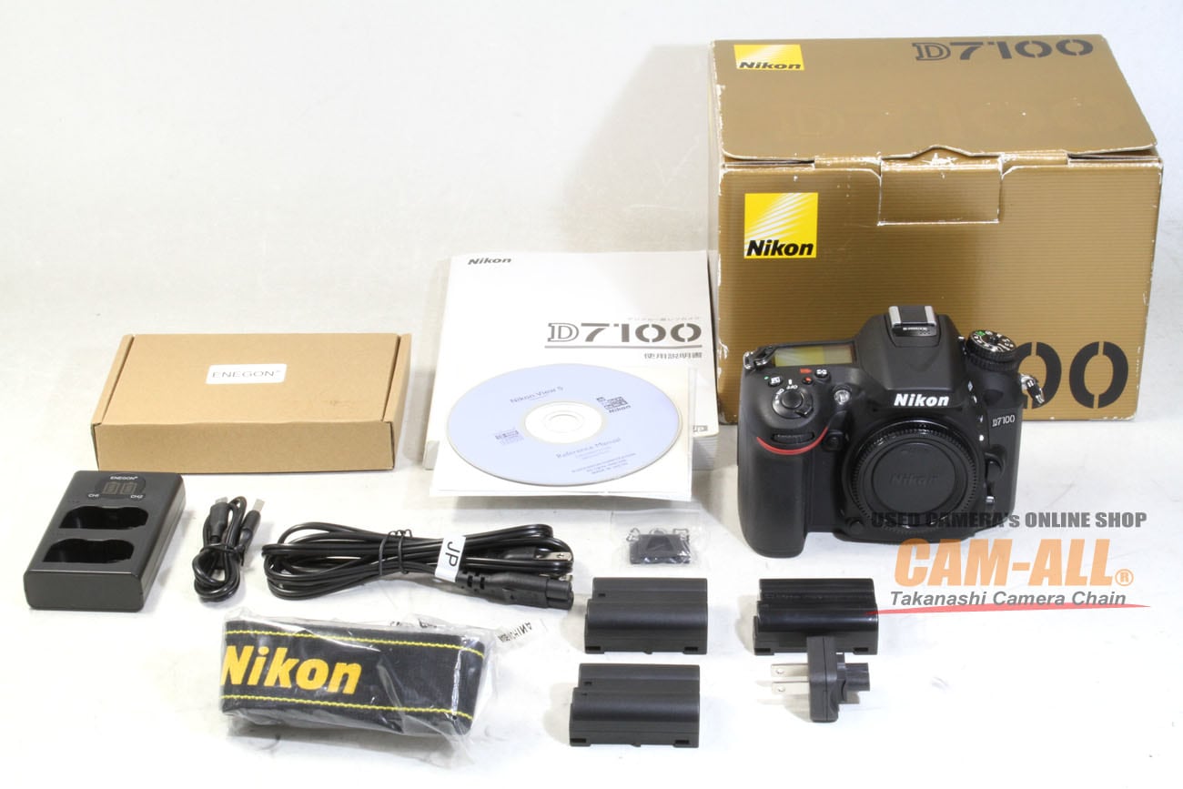 ニコン D7100　ボディのみ　箱無し 中古 ニコン D7100ボディ（現状品） 程度：AB+（良品プラス）