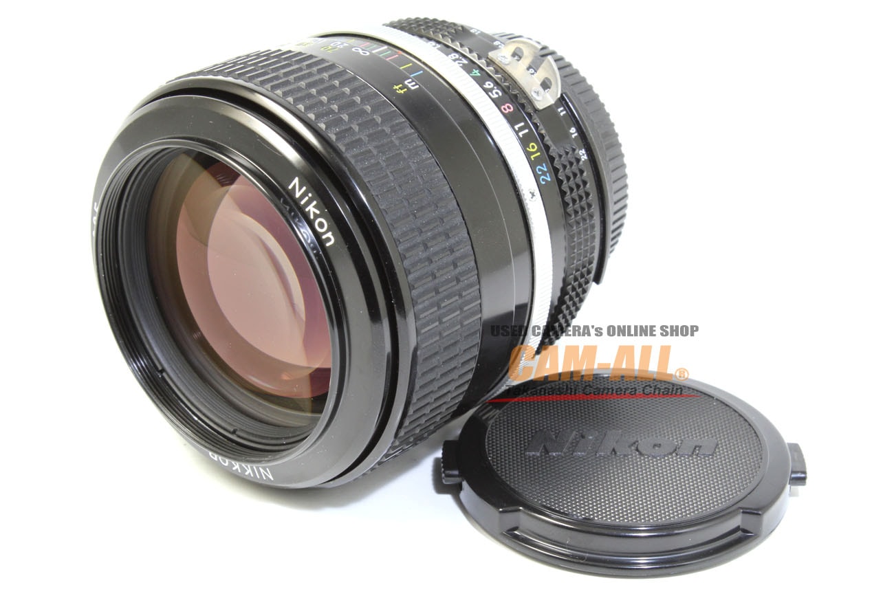 中古 ニコン ニューニッコール85mm F1.8 (Ai改)