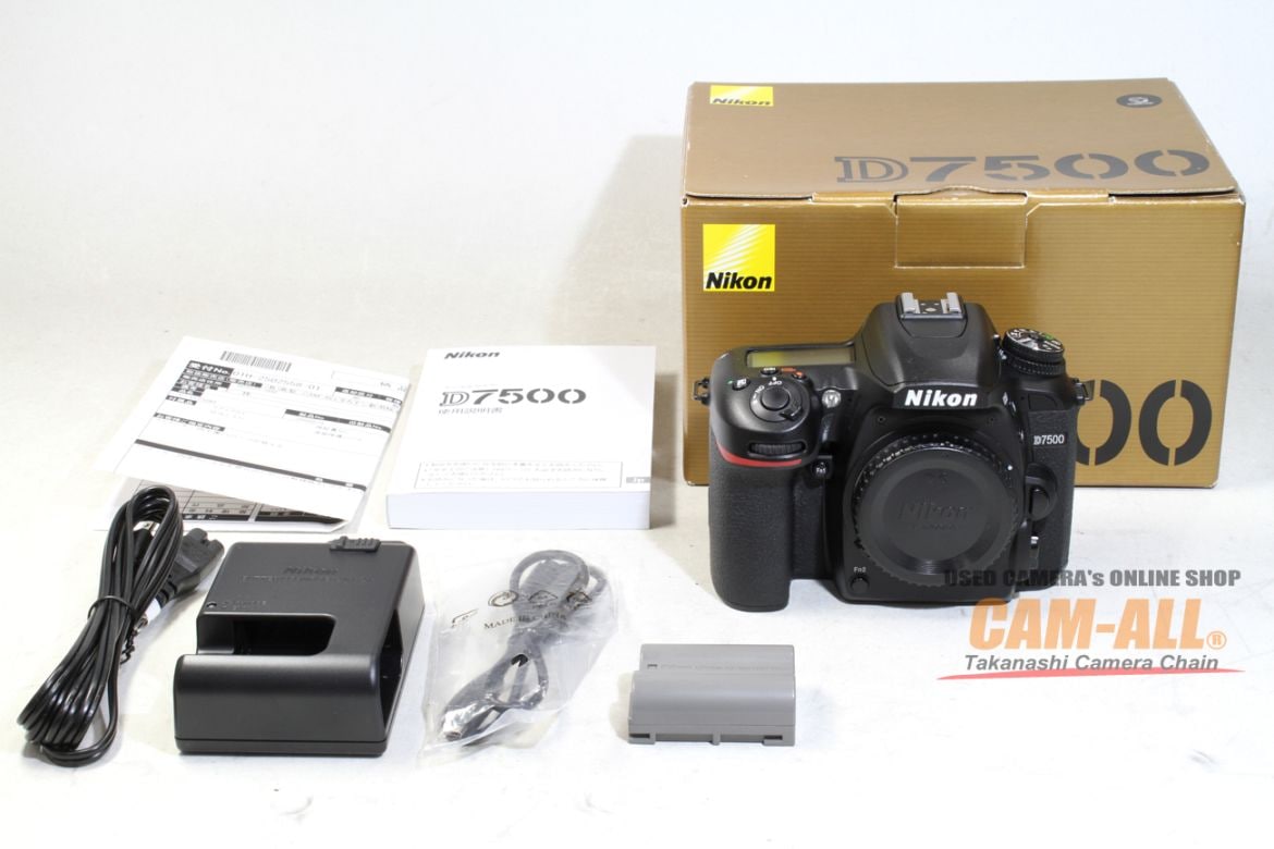 中古 ニコン D7500ボディ 程度：A-（美品）