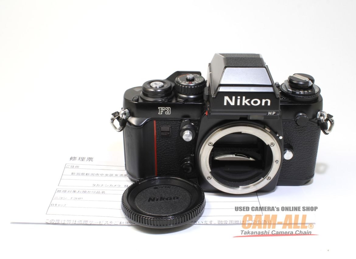 中古 ニコン F3HPボディ 程度：B（並品）