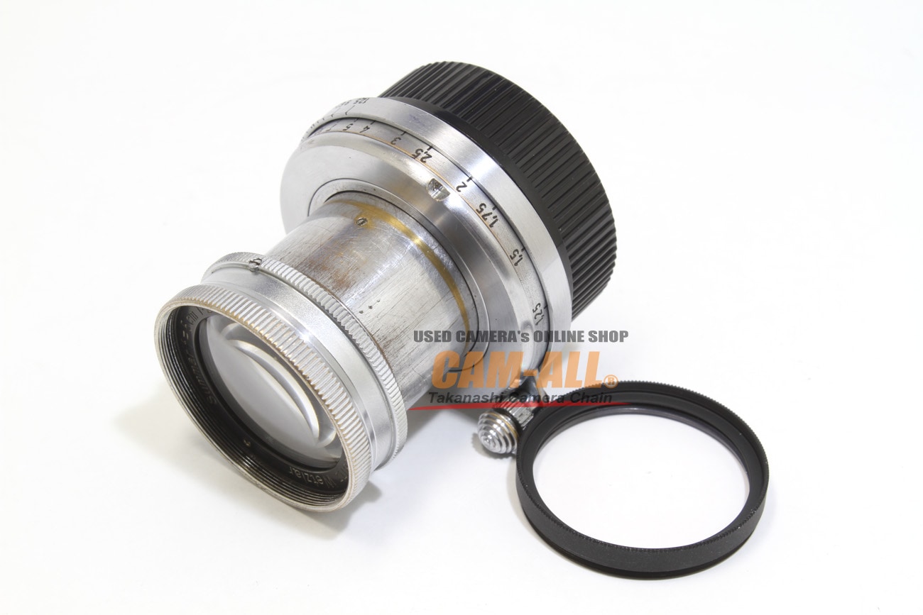 【中古】(ライカ) Leica ズマール L 5cm/2 (沈胴) 中古 ライカ ズマールL50mm F2 沈胴 程度：B（並品）