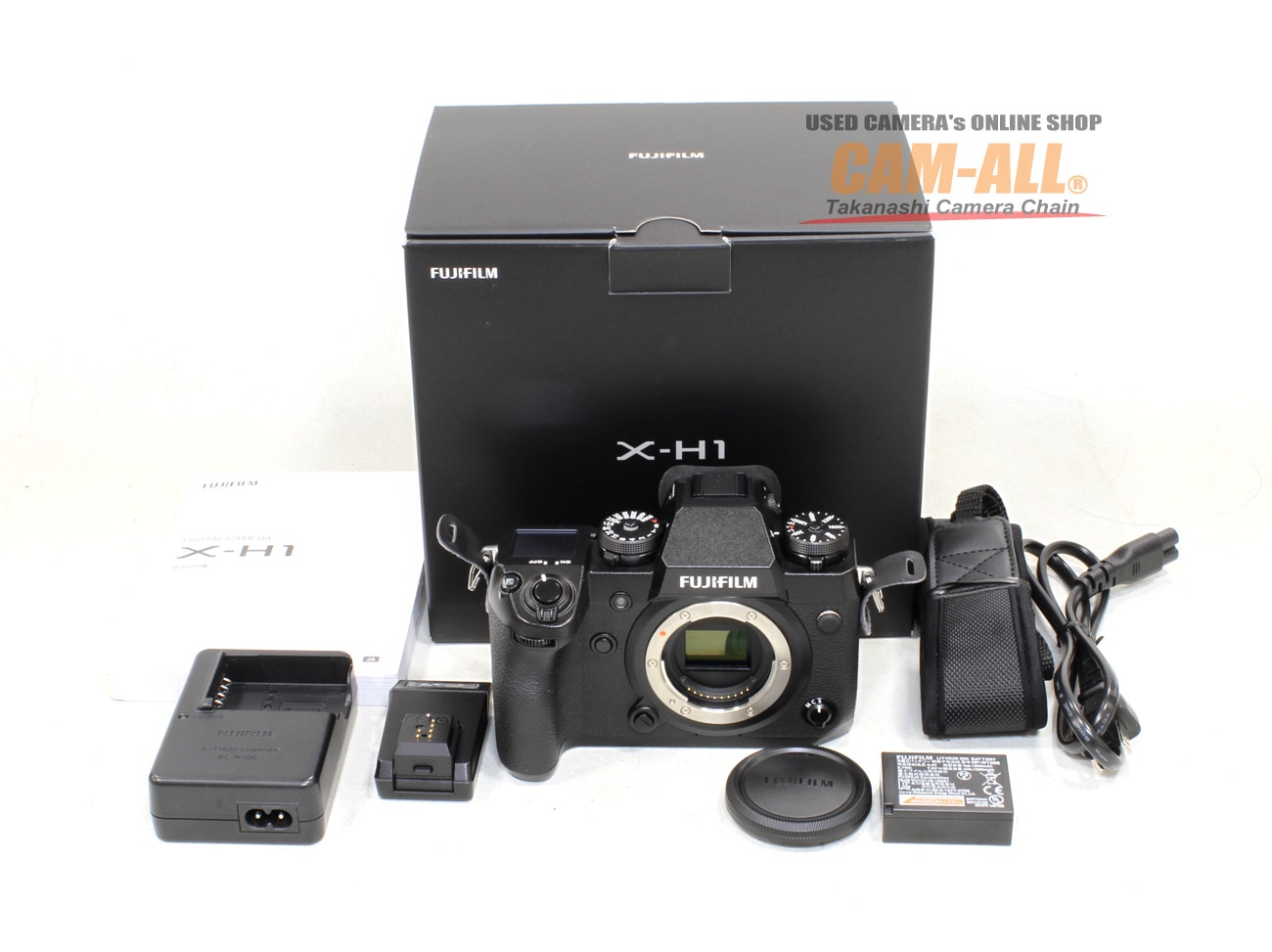 富士フイルム X-H1 ボディ 中古(おまけ付き) 中古 フジフイルム X-H1ボディ 程度：A（新同品）