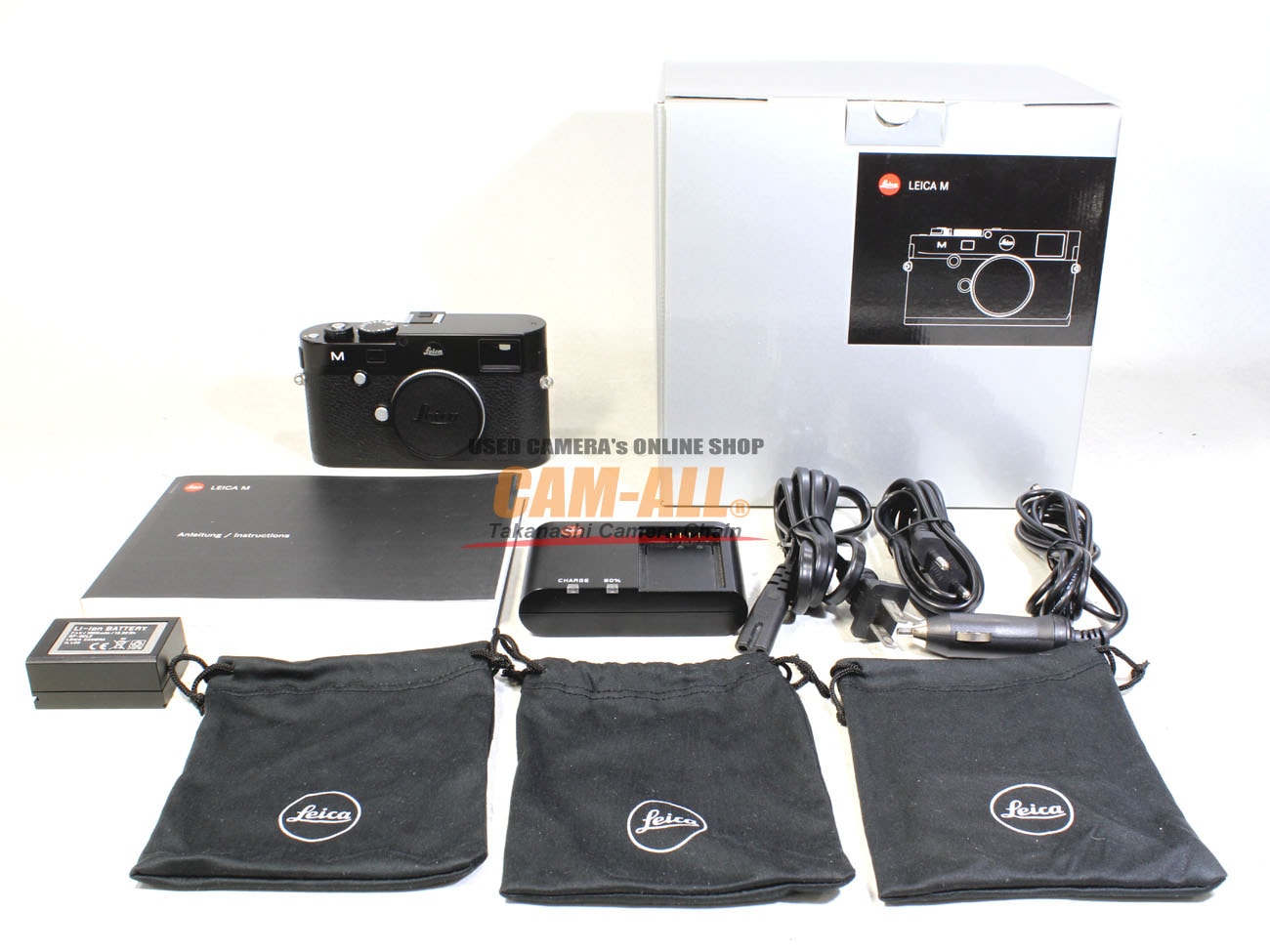 中古 ライカ Mブラックペイントボディ(TYP240)（10770） 程度：AB(良品)