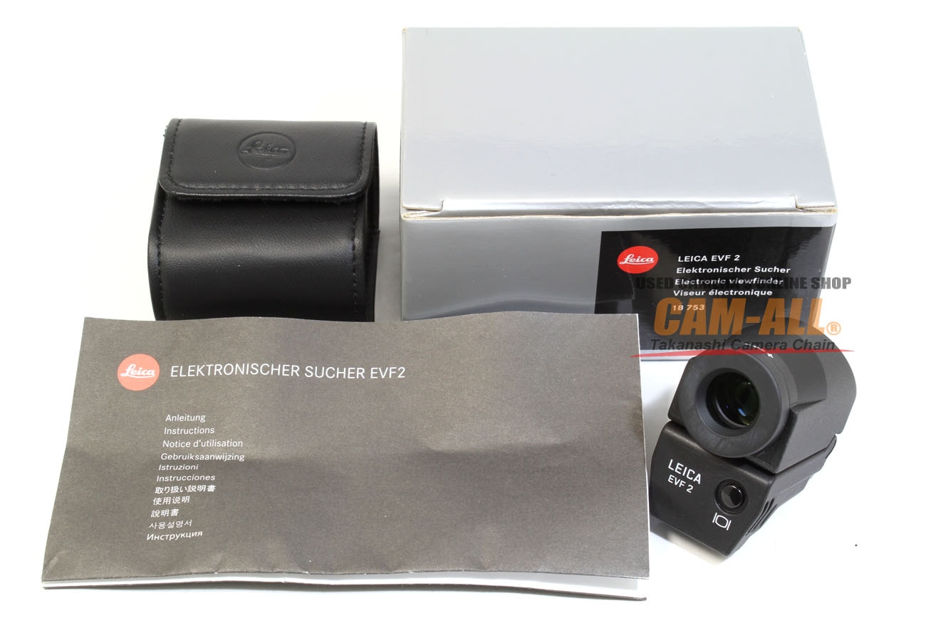 ライカ認定中古付属品 美品ライカ EVF2 ビューファインダー 18753 中古 ライカ 電子ビューファインダーEVF2（18753 現状品）