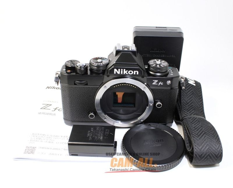 中古 ニコン Zfcブラックボディ ミラーレス一眼