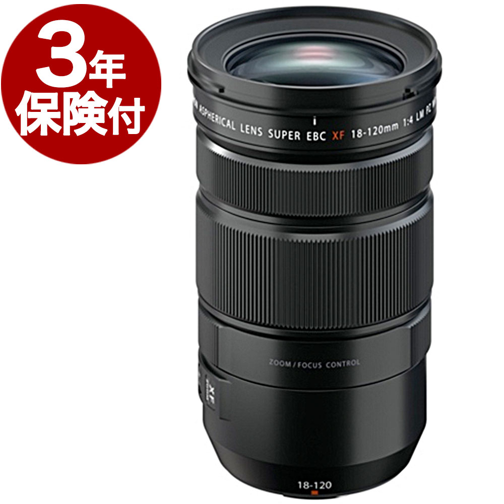3年保険付] Fujifilm XF18-120mmF4 LM PZ WR防塵防滴高倍率標準
